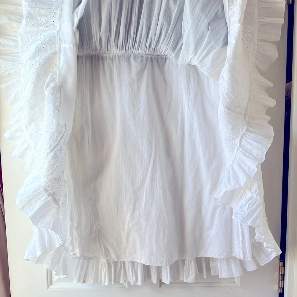 Bila Blue and White A-Line Skirt - Picture 11 of 13